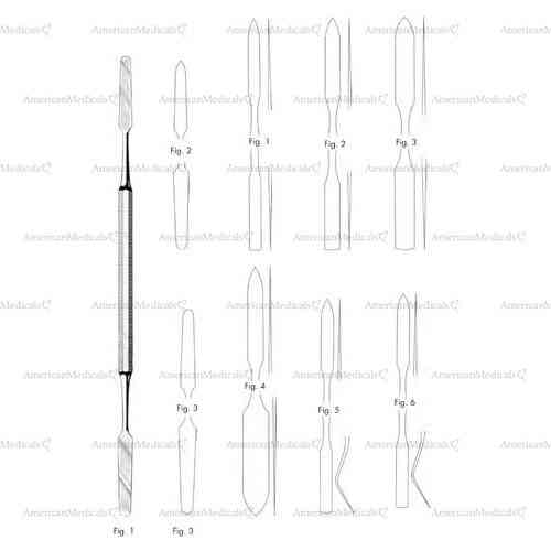 double ended cement spatula