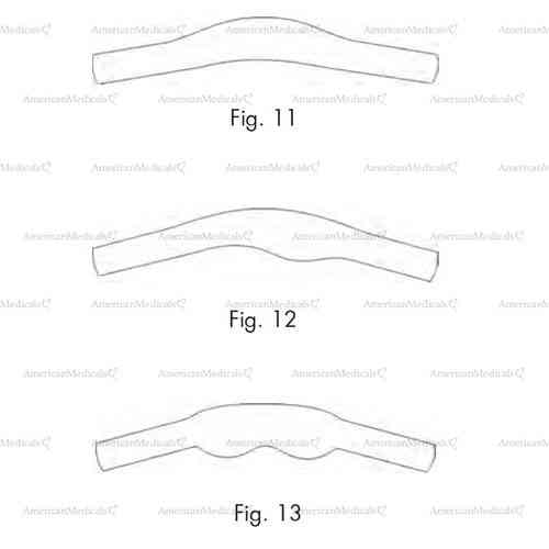 matrix bands for premolars - 12 pieces