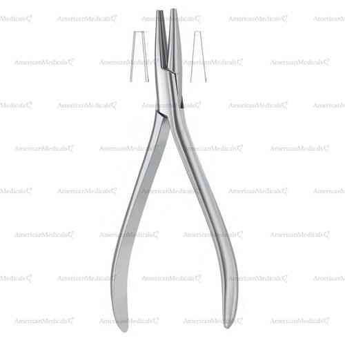 fischer clasp & wire bending forceps - 14 cm (5 1/2")