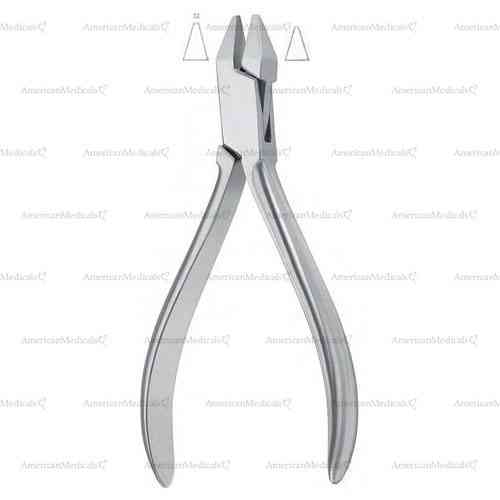 adams wire bending pliers - 13 cm (5 1/8")