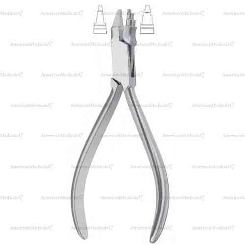 young wire bending forceps - 13 cm (5 1/8")