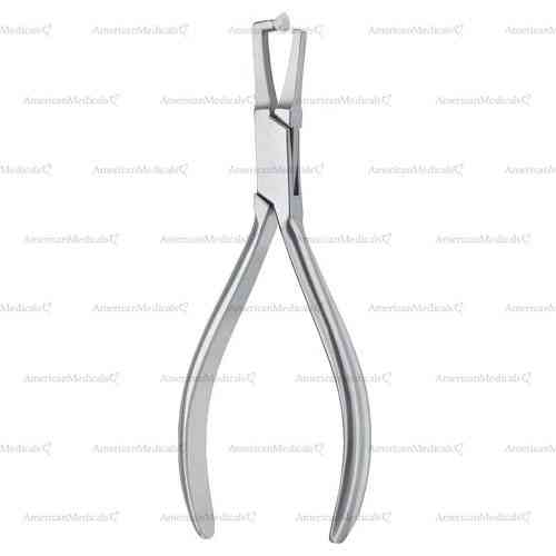 aderer band removing pliers - tc lined, 13.5 cm (5 1/4")