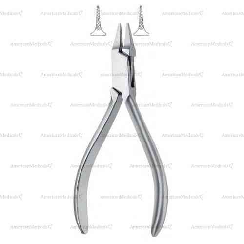 frevert contouring pliers - serrated, 12 cm (4 3/4")