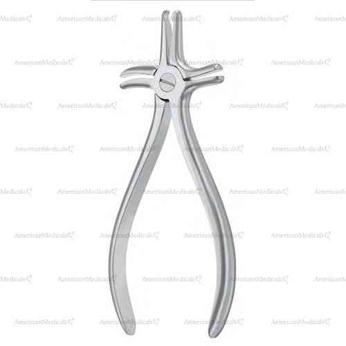 triplex contouring pliers - 14 cm (5 1/2")