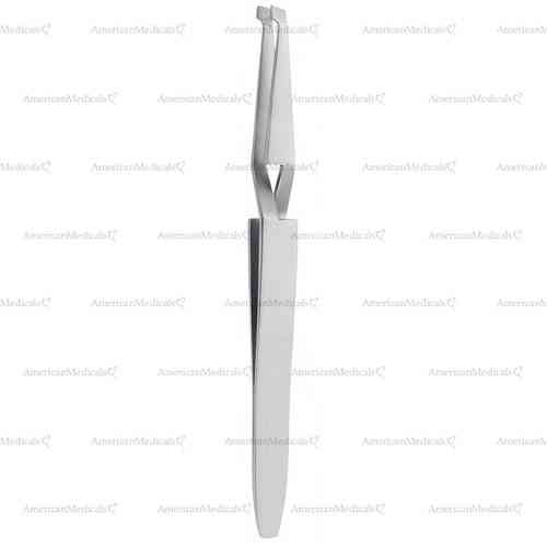 bracket positioning forceps - straight, 14 cm (5 1/2")