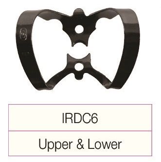 g hartzell and son anterior rubber dam clamp irdc6 upper and lower