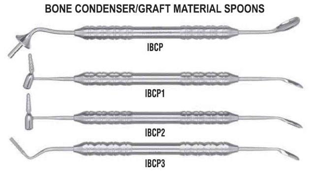 g. hartzell & son bone condenser/ graft material spoon