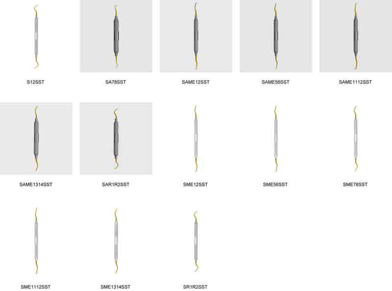 g. hartzell & son implantology curettes