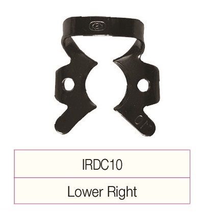 g. hartzell and son molar rubber dam clamp irdc10 lower right