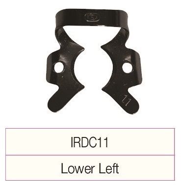 g. hartzell and son molar rubber dam clamp irdc11 lower left