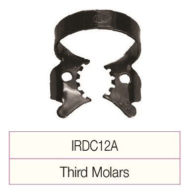 g. hartzell and son molar rubber dam clamp irdc12a third molars