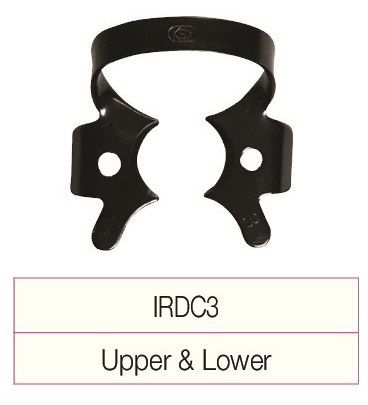 g. hartzell and son molar rubber dam clamp irdc3 upper and lower