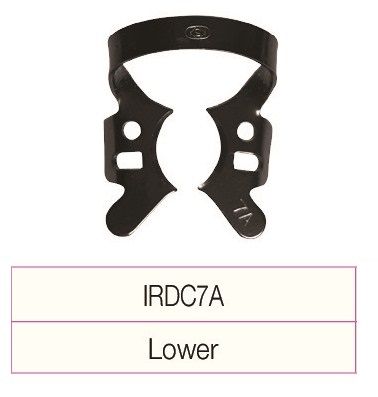 g. hartzell and son molar rubber dam clamp irdc7a lower