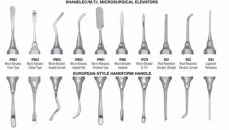 g. hartzell & son shanelec/ m.t.i. microsurgical elevators