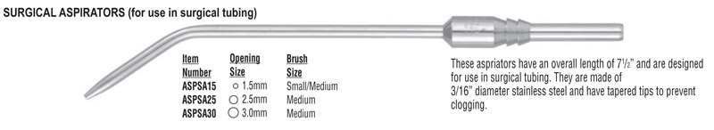 g. hartzell & son surgical aspirators (short)