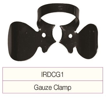 g. hartzell & son special rubber dam clamp irdcg1 gauze clamp