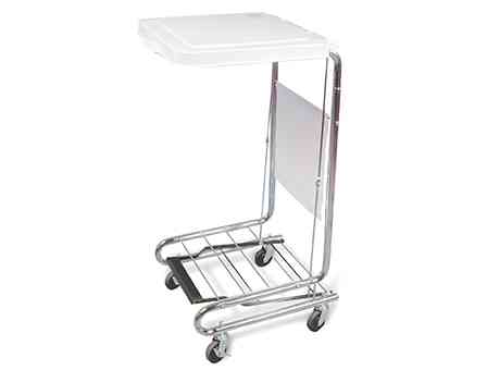 hausmann model 2189 mobile hamper stand