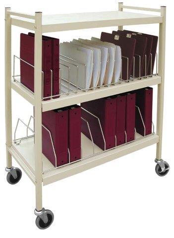 omnimed omnicart vertical chart racks