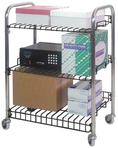 omnimed wire shelf utility cart