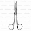 mayo-stille operating scissors with chamfered blades - straight