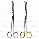 wertheim gynecological scissors - 22.5 cm (9")