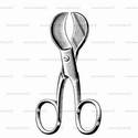 u.s.a. model umbilical cord scissors - 10.5 cm (4 1/8")