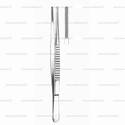 de bakey atraumatic tissue forceps - straight, 2.7 mm - 2.7 mm tip