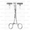 martel scalp flap forceps - 14 cm (5 1/2")