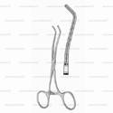 cooley ring bulldog clamp - 13.5 cm (5 1/4"), double angled