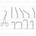 pediatric vascular clamp - strongly angled