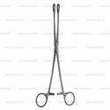 foerster sponge holding forceps with ratchet - oval, 25 cm (9 7/8")