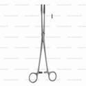 fletcher javerts sponge holding forceps with ratchet - 25 cm (9 7/8")