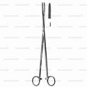 pelkmann dressing forceps with ratchet - 25 cm (9 7/8")