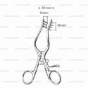 weitlaner-wullstein retractor - 13 cm (5 1/8")