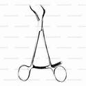 bone holding forceps - wide, 13.5 cm (5 1/4