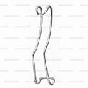 sternberg lip retractor - double curve