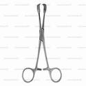 braun tenaculum forceps - 4 x 4 Teeth - 15.5 cm (6 1/8")