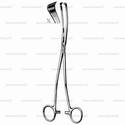 iowa vulsellum forceps - 5 x 6 Teeth - 26 cm (10 1/4")