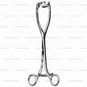 collin uterine elevating forceps - 25 cm (9 7/8")