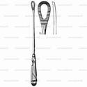 pestalozza placenta and ovum curette - 30 cm (11 7/8")