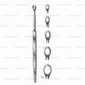 fox lupus curette - 14 cm (5 1/2")