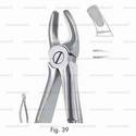 extracting forceps for children, figure 39 - english pattern