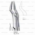 parmly extracting forceps, american pattern - figure 32a