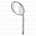 mouth mirror, cone socket, magnifying, short