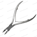 steristat sterile disposable double spring nail nipper delicate straight jaws stainless steel