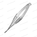 steristat sterile disposable mcpherson vannas iris scissors, curved