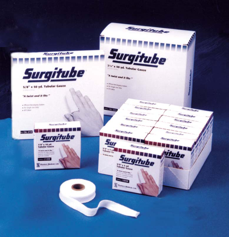 surgitube latex free tubular gauze for use without applicator by derma sciences