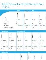 sterile dental bur catalog